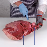 Topside Joints (traditional) Meat Cut Spec Step 2